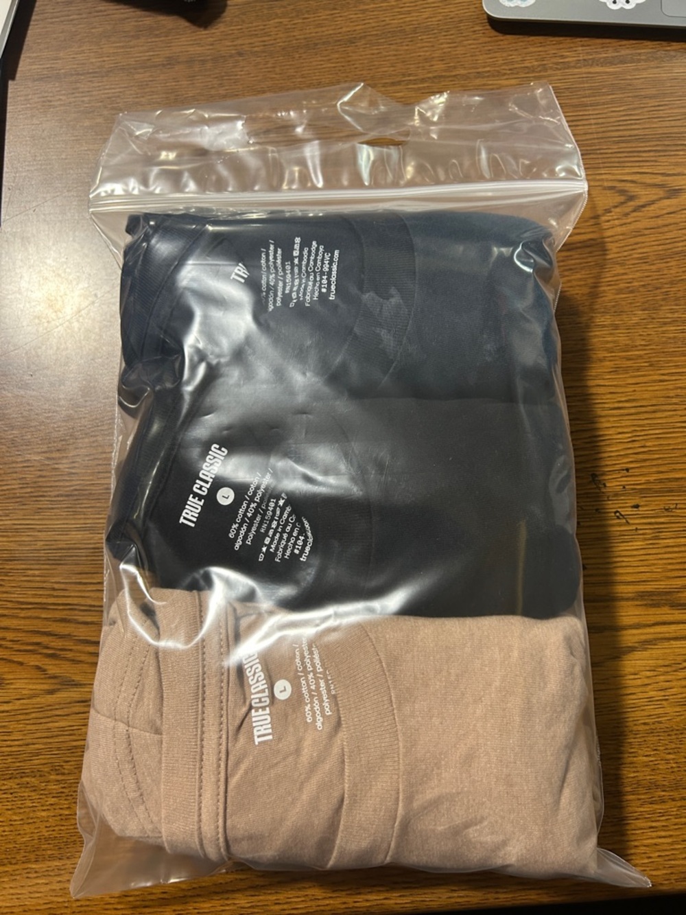 True Classic Short Sleeve Tee 3-Pack — Navy, Black & Tan